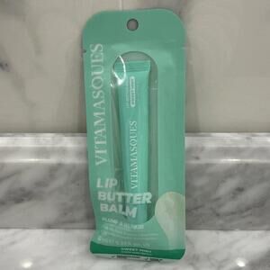 Vitamasques Lip Butter Balm Sweet Mint Plump & Repair Non-Tinted New